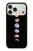 Le Balvo iPhone 17 Pro Max Uyumlu Tüm Gezegenler Baskılı Silikon Kılıf