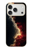 Le Balvo iPhone 17 Pro Uyumlu Uzay Boşluğu Baskılı Silikon Kılıf
