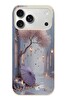Le Balvo iPhone 17 Pro Max Uyumlu Mor Lamba Altı Baskılı Silikon Kılıf