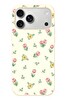 Le Balvo iPhone 17 Pro Max Uyumlu Lale Çiçekleri Baskılı Silikon Kılıf