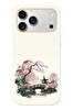 Le Balvo iPhone 17 Pro Max Uyumlu Japon Bahçesi Baskılı Silikon Kılıf