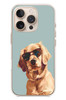 Le Balvo iPhone 16 Pro Uyumlu Karizmatik Köpek Baskılı Silikon Kılıf