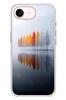 Le Balvo iPhone 17e Uyumlu Sonbahar Zamanı Baskılı Silikon Kılıf
