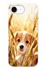 Le Balvo iPhone 16e Uyumlu Golden Köpek Baskılı Silikon Kılıf