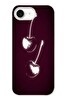 Le Balvo iPhone 16e Uyumlu İki Kiraz Baskılı Silikon Kılıf