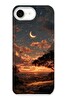 Le Balvo iPhone 16e Uyumlu Ay Gecesi Baskılı Silikon Kılıf