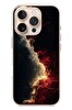 Le Balvo iPhone 16 Pro Uyumlu Uzay Boşluğu Baskılı Silikon Kılıf