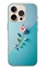 Le Balvo iPhone 16 Pro Uyumlu Çiçeğin Pembesi Baskılı Silikon Kılıf