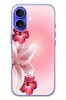 Le Balvo iPhone 16 Uyumlu Tematik Çiçek Baskılı Silikon Kılıf