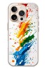 Le Balvo iPhone 16 Pro Uyumlu Renk Skalası Baskılı Silikon Kılıf