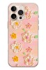Le Balvo iPhone 16 Pro Max Uyumlu Pastel Papatya Baskılı Silikon Kılıf