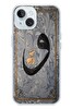 Le Balvo iPhone 15 Uyumlu Vav Harfi Gri Baskılı Silikon Kılıf