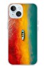 Le Balvo iPhone 15 Uyumlu Rengarenk Tekne Baskılı Silikon Kılıf