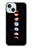 Le Balvo iPhone 15 Uyumlu Tüm Gezegenler Baskılı Silikon Kılıf
