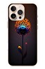 Le Balvo iPhone 16 Pro Max Uyumlu Büyülü Çiçek Baskılı Silikon Kılıf