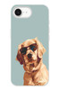 Le Balvo iPhone 16e Uyumlu Karizmatik Köpek Baskılı Silikon Kılıf