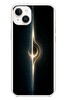 Le Balvo iPhone 14 Plus Uyumlu Galaksi Uzay Baskılı Silikon Kılıf