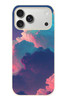 Le Balvo iPhone 17 Pro Max Uyumlu Renkli Doğal Bulutlar Baskılı Silikon Kılıf