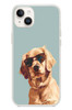 Le Balvo iPhone 14 Plus Uyumlu Karizmatik Köpek Baskılı Silikon Kılıf