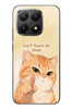 Le Balvo Xiaomi Mi 15T Uyumlu Dont Touch My Phone Baskılı Silikon Kılıf
