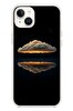Le Balvo iPhone 14 Plus Uyumlu Bulut Yansıması Baskılı Silikon Kılıf