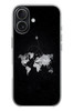 Le Balvo iPhone 17 Uyumlu Dünya Haritası Uçuş Baskılı Silikon Kılıf