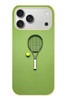 Le Balvo iPhone 17 Pro Max Uyumlu Tenis Raketi Baskılı Silikon Kılıf