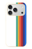 Le Balvo iPhone 17 Pro Uyumlu Gökkuşağı Baskılı Silikon Kılıf