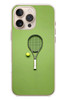 Le Balvo iPhone 16 Pro Max Uyumlu Tenis Raketi Baskılı Silikon Kılıf