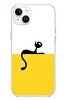Le Balvo iPhone 14 Plus Uyumlu Dişi Kedi Baskılı Silikon Kılıf