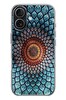 Le Balvo iPhone 17 Uyumlu İran Dokuması Baskılı Silikon Kılıf