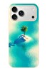 Le Balvo iPhone 17 Pro Max Uyumlu Adada Palmiye Baskılı Silikon Kılıf