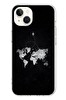 Le Balvo iPhone 13 - 14 Uyumlu Dünya Haritası Uçuş Baskılı Silikon Kılıf
