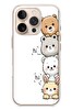 Le Balvo iPhone 16 Pro Uyumlu Sevimli Hayvanlar Baskılı Silikon Kılıf
