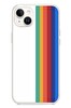 Le Balvo iPhone 14 Plus Uyumlu Gökkuşağı Baskılı Silikon Kılıf