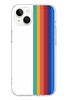 Le Balvo iPhone 13 - 14 Uyumlu Gökkuşağı Baskılı Silikon Kılıf