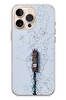 Le Balvo iPhone 16 Pro Max Uyumlu Yük Gemisi Baskılı Silikon Kılıf