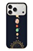 Le Balvo iPhone 17 Pro Max Uyumlu Gezegenler Baskılı Silikon Kılıf