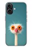 Le Balvo iPhone 17 Uyumlu Şaşkın Hayvan Baskılı Silikon Kılıf