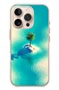 Le Balvo iPhone 16 Pro Uyumlu Adada Palmiye Baskılı Silikon Kılıf