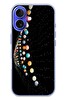 Le Balvo iPhone 16 Uyumlu Gezegenlerin Dansı Baskılı Silikon Kılıf