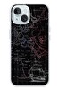 Le Balvo iPhone 15 Uyumlu Denizci Dünya Haritası Baskılı Silikon Kılıf