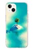 Le Balvo iPhone 13 - 14 Uyumlu Adada Palmiye Baskılı Silikon Kılıf