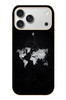 Le Balvo iPhone 17 Pro Max Uyumlu Dünya Haritası Uçuş Baskılı Silikon Kılıf