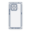 ScHitec Honor Play 80 Pro Uyumlu Fullbody Arka Kaplama Hidrojel Koruyucu Film