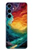 Le Balvo Samsung Galaxy S24 Plus Uyumlu Gün Doğumu ve Batımı Baskılı Silikon Kılıf