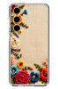 Le Balvo Samsung Galaxy S24 FE Uyumlu İşlemeli İğne Oyası Baskılı Silikon Kılıf