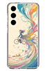 Le Balvo Samsung Galaxy S24 FE Uyumlu Rengarenk Bisikletli Kız Baskılı Silikon Kılıf