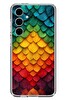 Le Balvo Samsung Galaxy S24 FE Uyumlu Efsun Renk Demeti Baskılı Silikon Kılıf