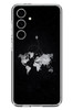 Le Balvo Samsung Galaxy S24 FE Uyumlu Dünya Haritası Uçuş Baskılı Silikon Kılıf